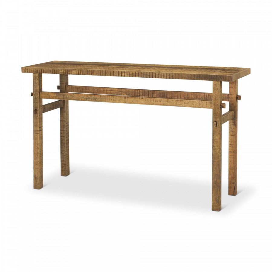 Mercana Rosie Small Console Table - Brown, Wood