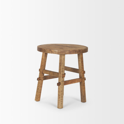 Mercana Rosie Small End Table - Brown, Wood