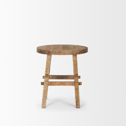 Mercana Rosie Small End Table - Brown, Wood
