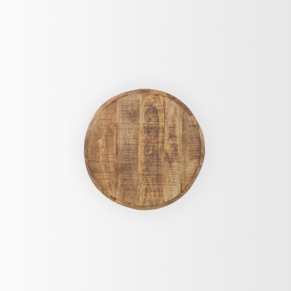 Mercana Rosie Small End Table - Brown, Wood