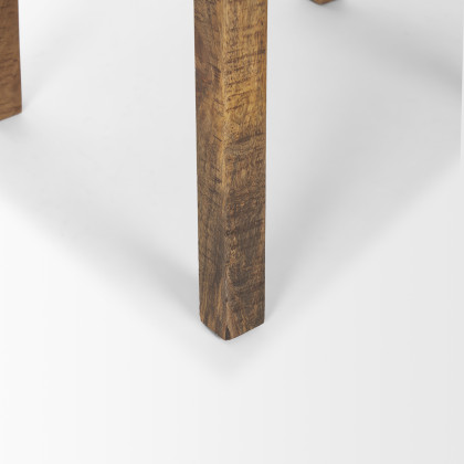 Mercana Rosie Large End Table - Brown, Wood
