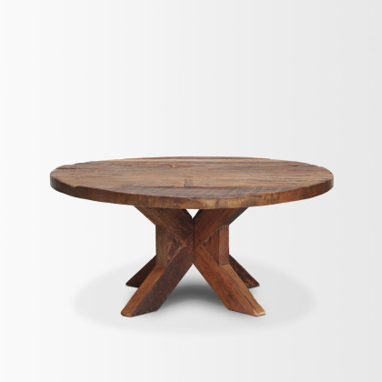 Mercana - Heidi Coffee Table in Brown, Solid Wood