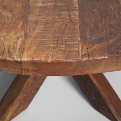 Mercana - Heidi Coffee Table in Brown, Solid Wood