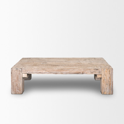 Mercana McArthur Rectangle Coffee Table - Brown, Wood