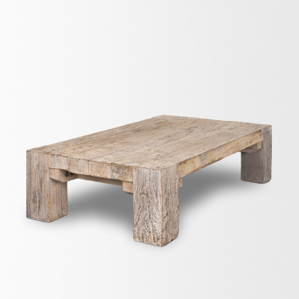 Mercana McArthur Rectangle Coffee Table - Brown, Wood