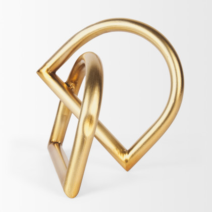 Mercana Locke Large Object - Gold, Metal