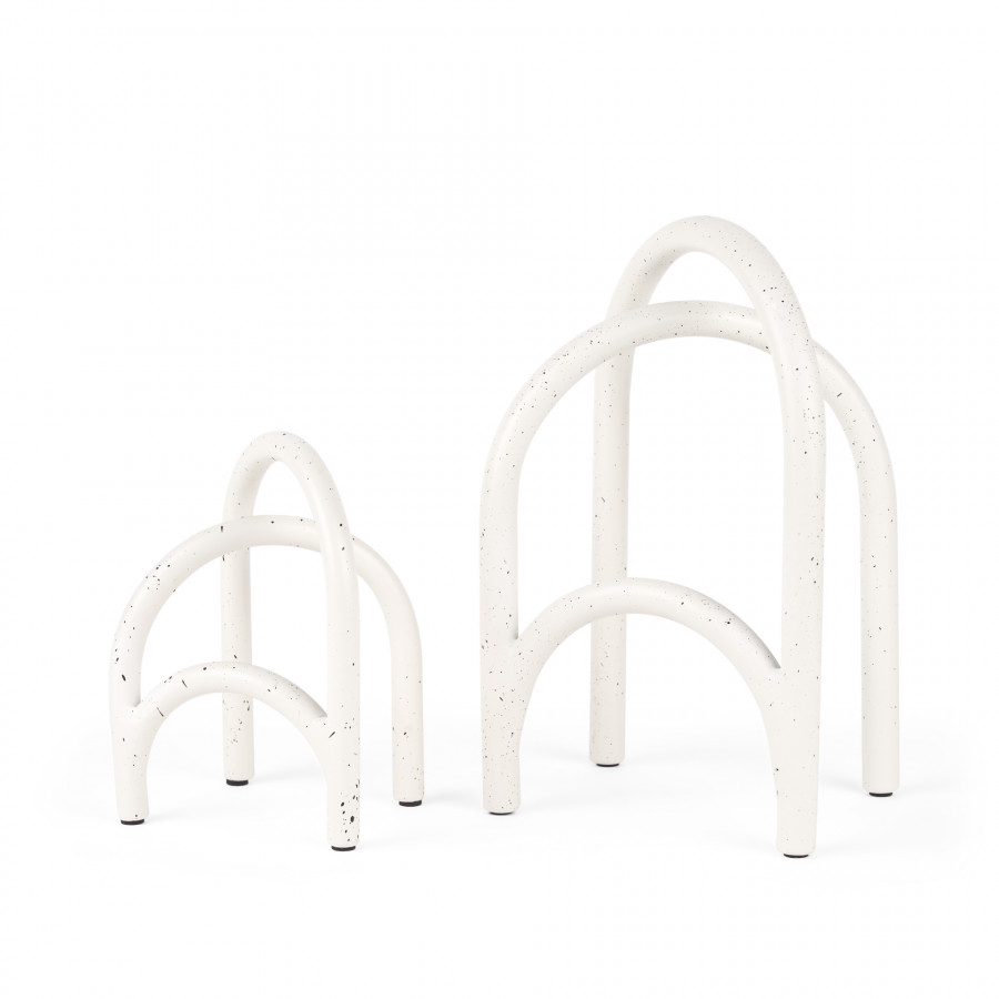 Mercana - Springe Object in White, Metal