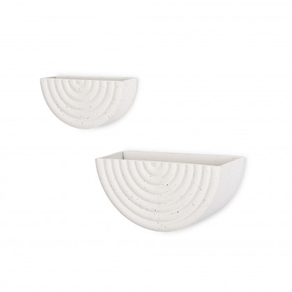 Mercana - Shilo Metal Hanging Wall Planter (Set)