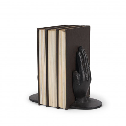 Mercana - Praying Hands Cast Iron Book Ends