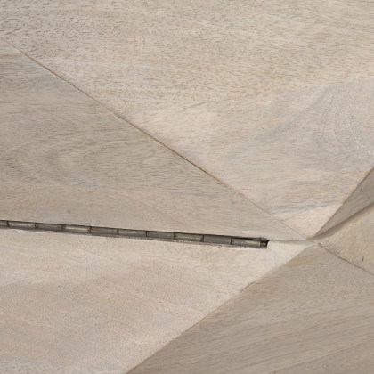 Mercana Arreto 36" Hexagonal Coffee Table - Natural, Wood