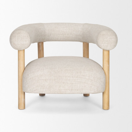 Mercana Gianna Accent Chair - Light Brown