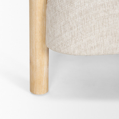 Mercana Gianna Accent Chair - Light Brown