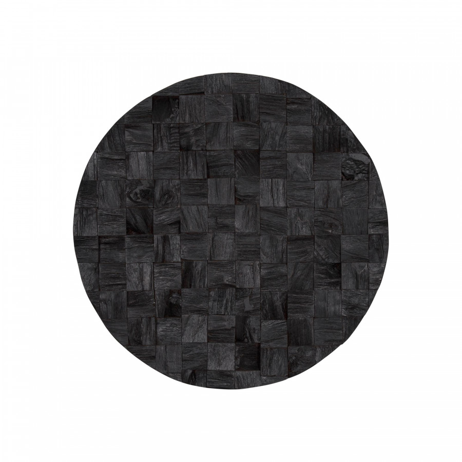 Mercana 24" Into the Abyss I Wall Art - Black, Wood