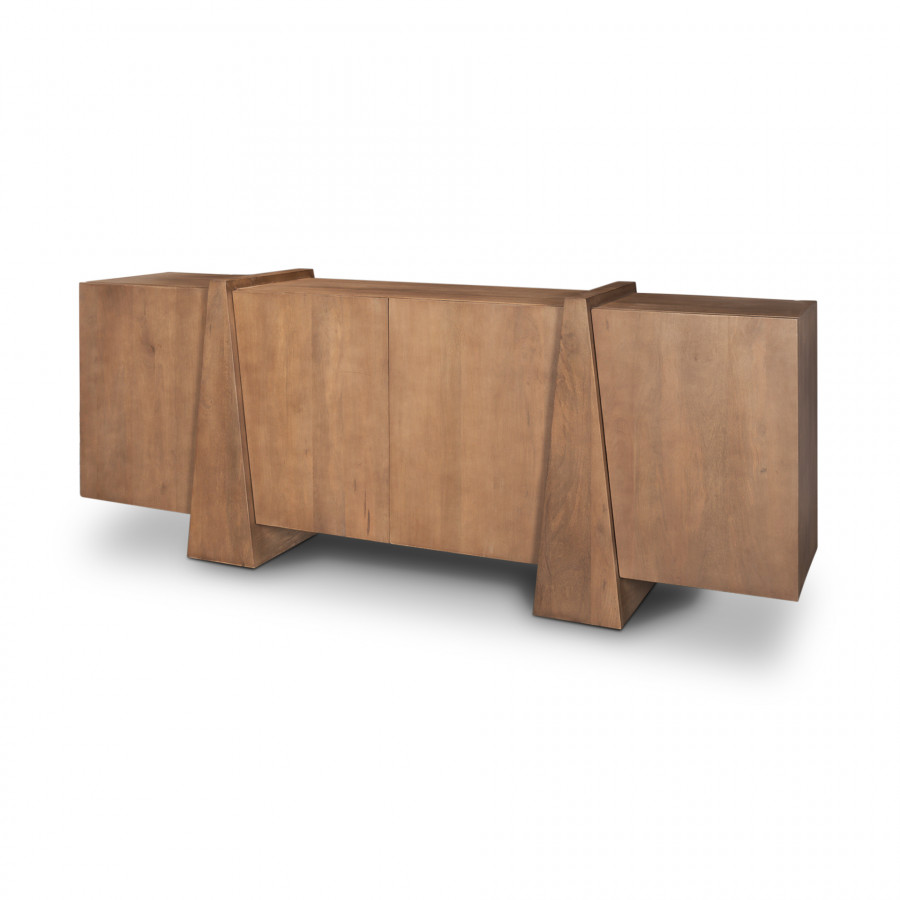 Mercana - Eula Sideboard in Brown, Solid Wood