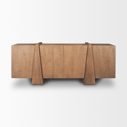 Mercana - Eula Sideboard in Brown, Solid Wood