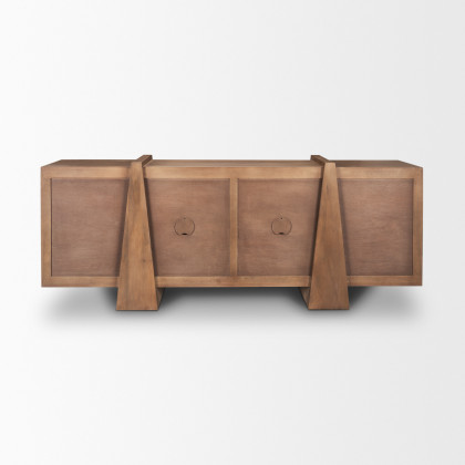 Mercana - Eula Sideboard in Brown, Solid Wood