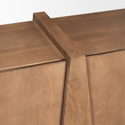 Mercana - Eula Sideboard in Brown, Solid Wood