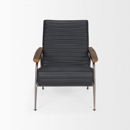 Mercana Grosjean Accent Chair - Matte Black