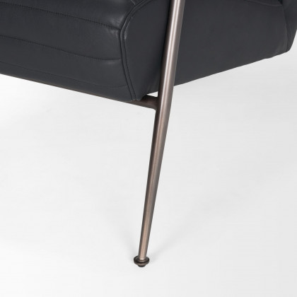 Mercana Grosjean Accent Chair - Matte Black