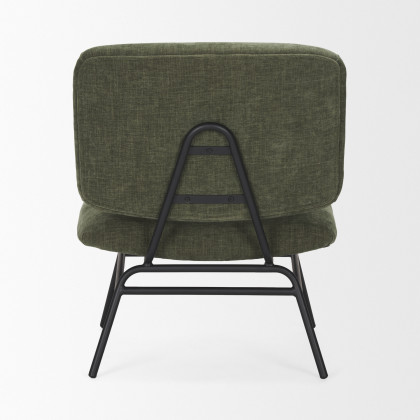 Mercana Nora Upholstered Accent Chair - Green, Fabric