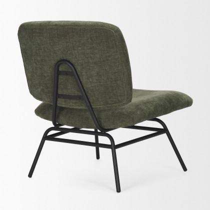 Mercana Nora Upholstered Accent Chair - Green, Fabric