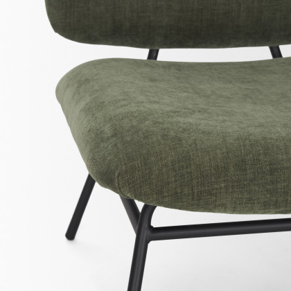 Mercana Nora Upholstered Accent Chair - Green, Fabric