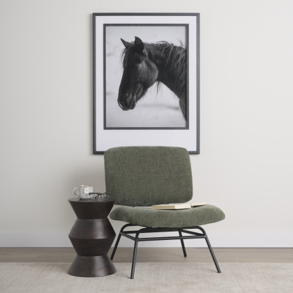 Mercana Nora Upholstered Accent Chair - Green, Fabric
