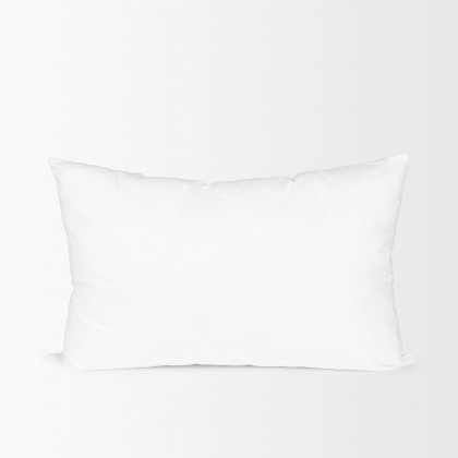 Mercana Down Fill Pillow Insert 15 x 23 - White