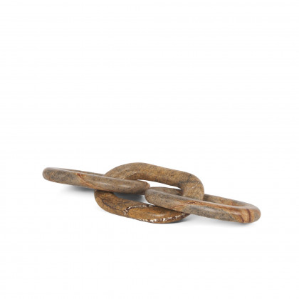 Mercana - Reinir Marble Chain Link Decorative Object