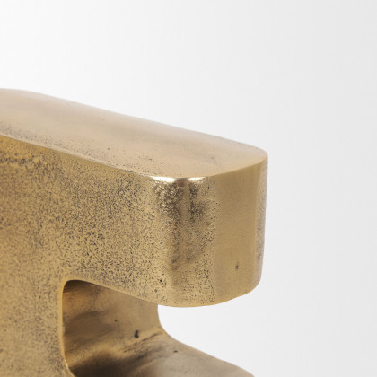 Mercana Renni Large Decorative Sculpture - Brass