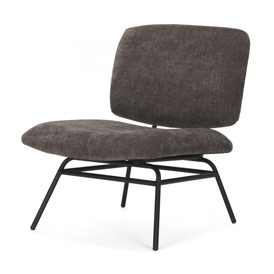Mercana Nora Upholstered Accent Chair - Gray, Fabric