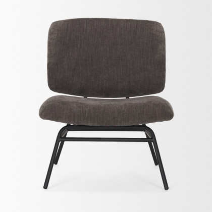 Mercana Nora Upholstered Accent Chair - Gray, Fabric