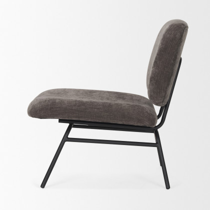 Mercana Nora Upholstered Accent Chair - Gray, Fabric
