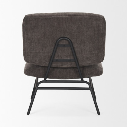 Mercana Nora Upholstered Accent Chair - Gray, Fabric