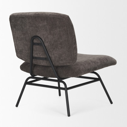 Mercana Nora Upholstered Accent Chair - Gray, Fabric