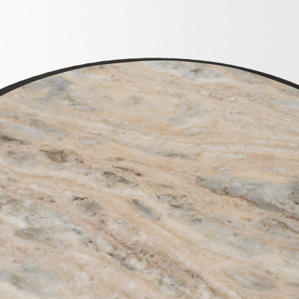 Mercana - Russo Accent Table in Gray, Metal