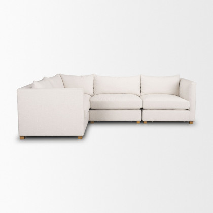 Mercana Halston 4 Piece Sectional - Oatmeal