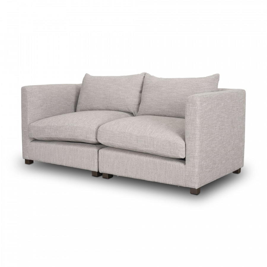 Mercana Halston 2 Piece Sofa - Light Gray