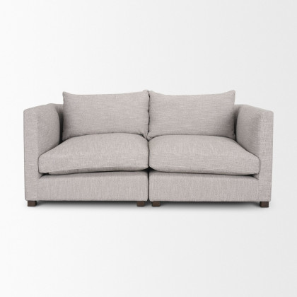 Mercana Halston 2 Piece Sofa - Light Gray