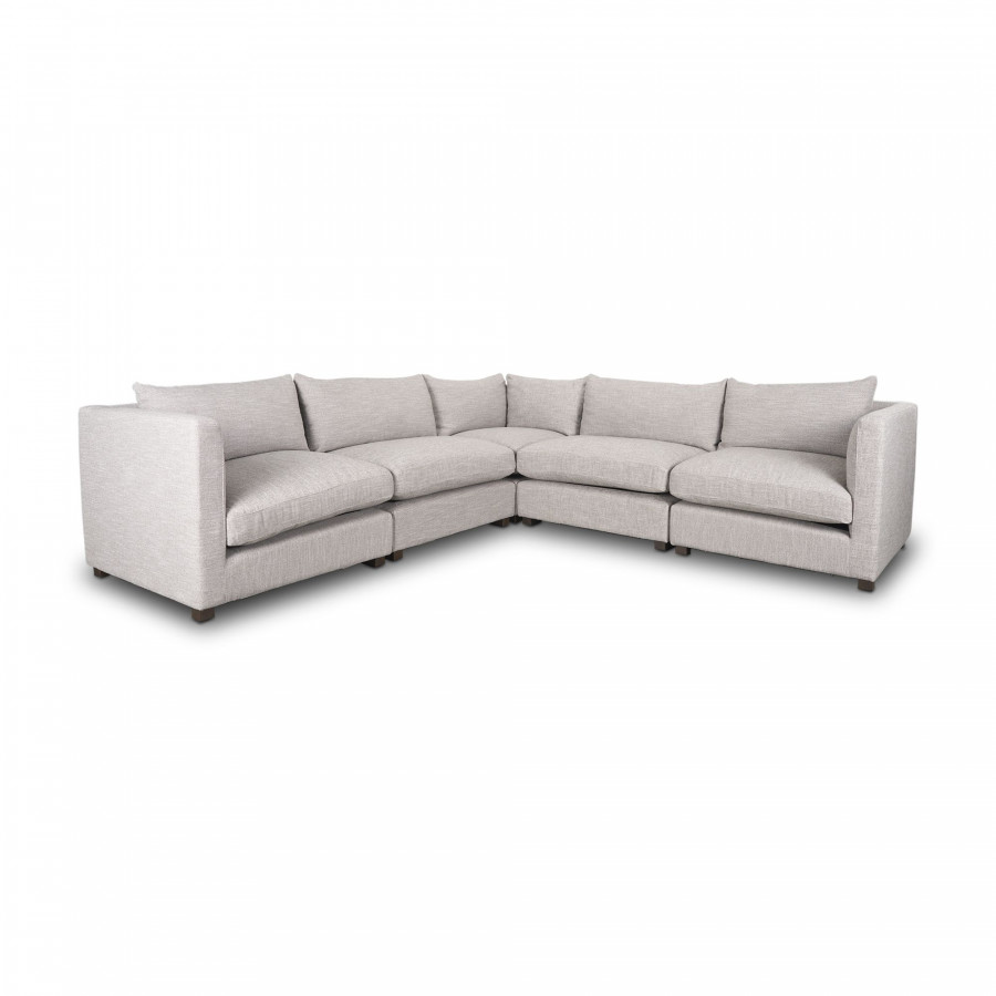 Mercana - Halston Corner 5 Piece Sectional