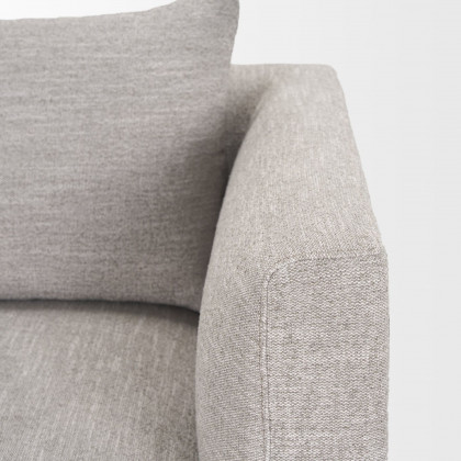 Mercana Halston 5 Piece Sectional - Light Gray