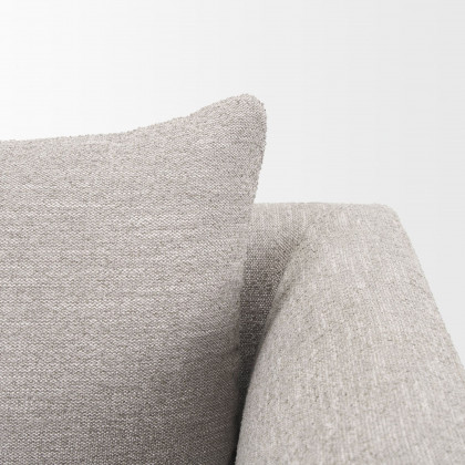 Mercana Halston 6 Piece Sectional with 2 x Ottoman - Light Gray