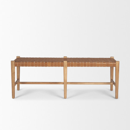 Mercana Shane Bench - Brown - Medium, Wood
