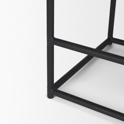 Mercana Taniel Counter Stool - Brown, Leather