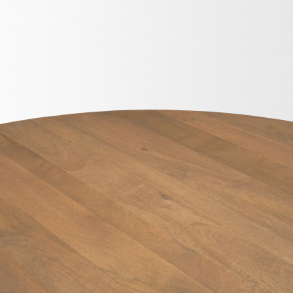 Mercana Swanson Round Dining Table - Light Brown