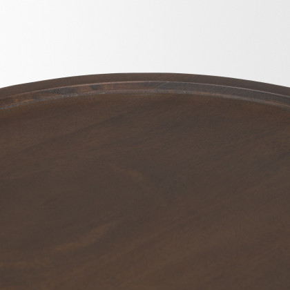 Mercana Takoda Accent Table - Dark Brown