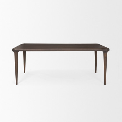 Mercana Suvan 72" Rectangular Dining Table - Dark Brown