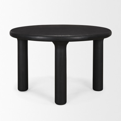 Mercana Soma Round Dining Table - Black
