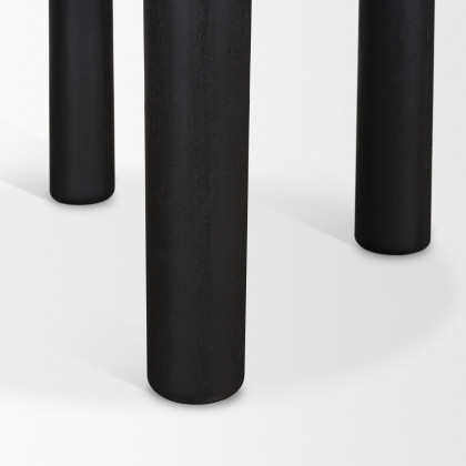 Mercana Soma Round Dining Table - Black