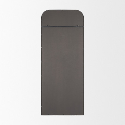 Mercana Tamira Tall Metal Arched Mirror - Gunmetal